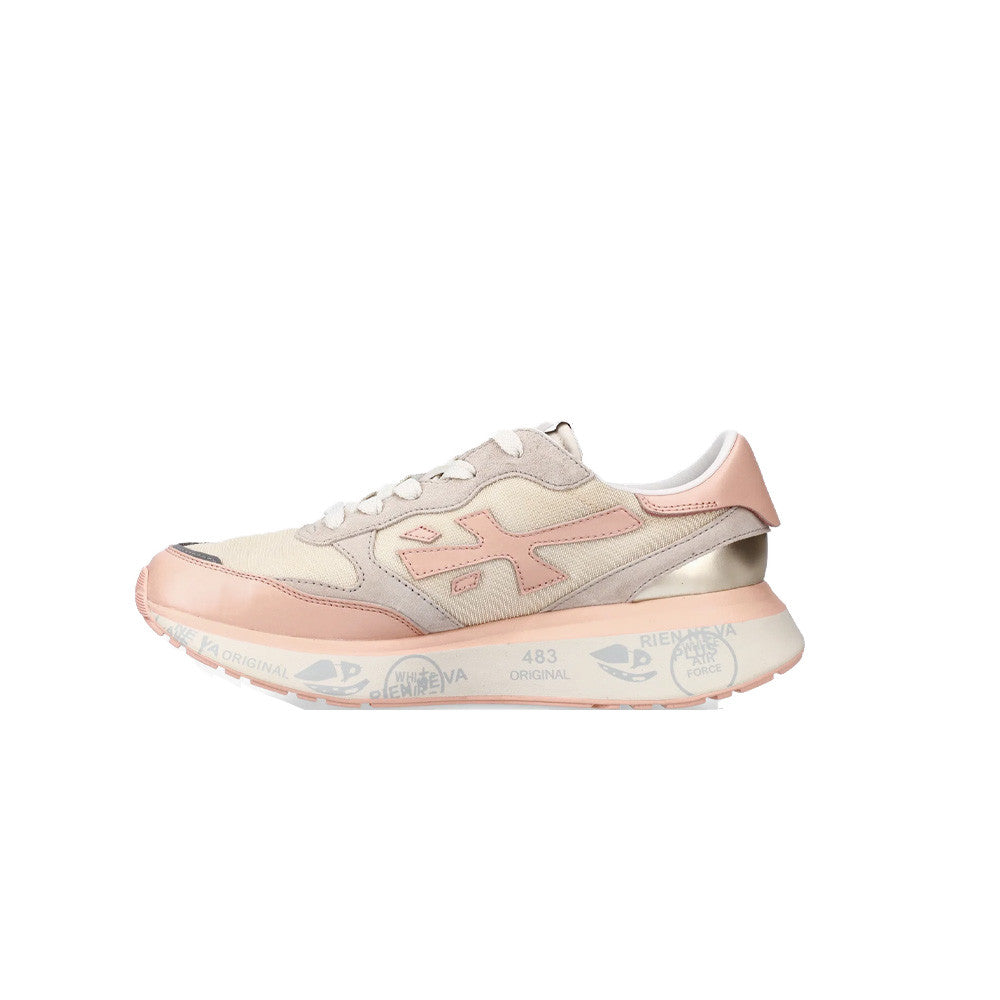 Sneakers Premiata LAURYN 7483 Color Beige y Salmón_5911.jpg