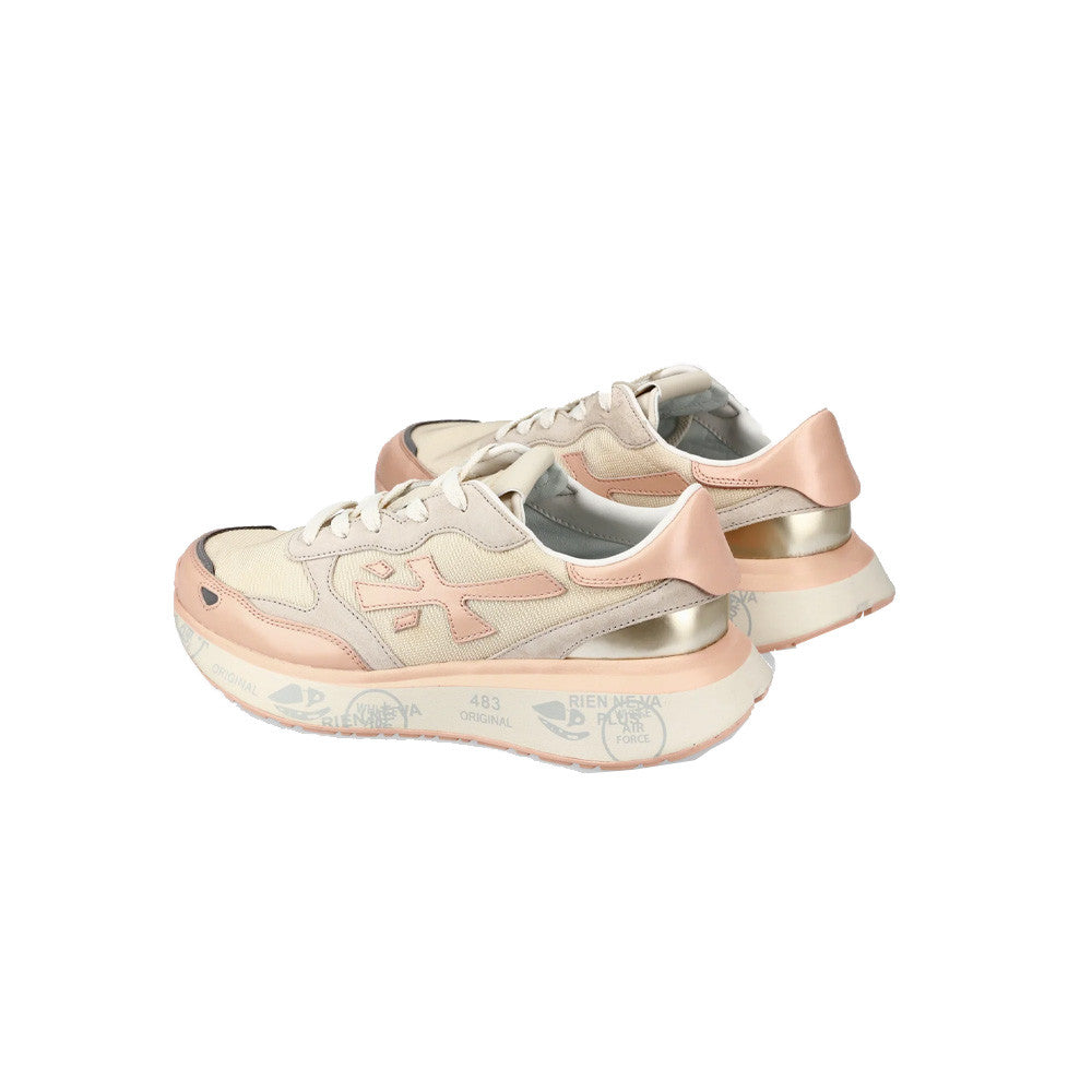 Sneakers Premiata LAURYN 7483 Color Beige y Salmón_5912.jpg