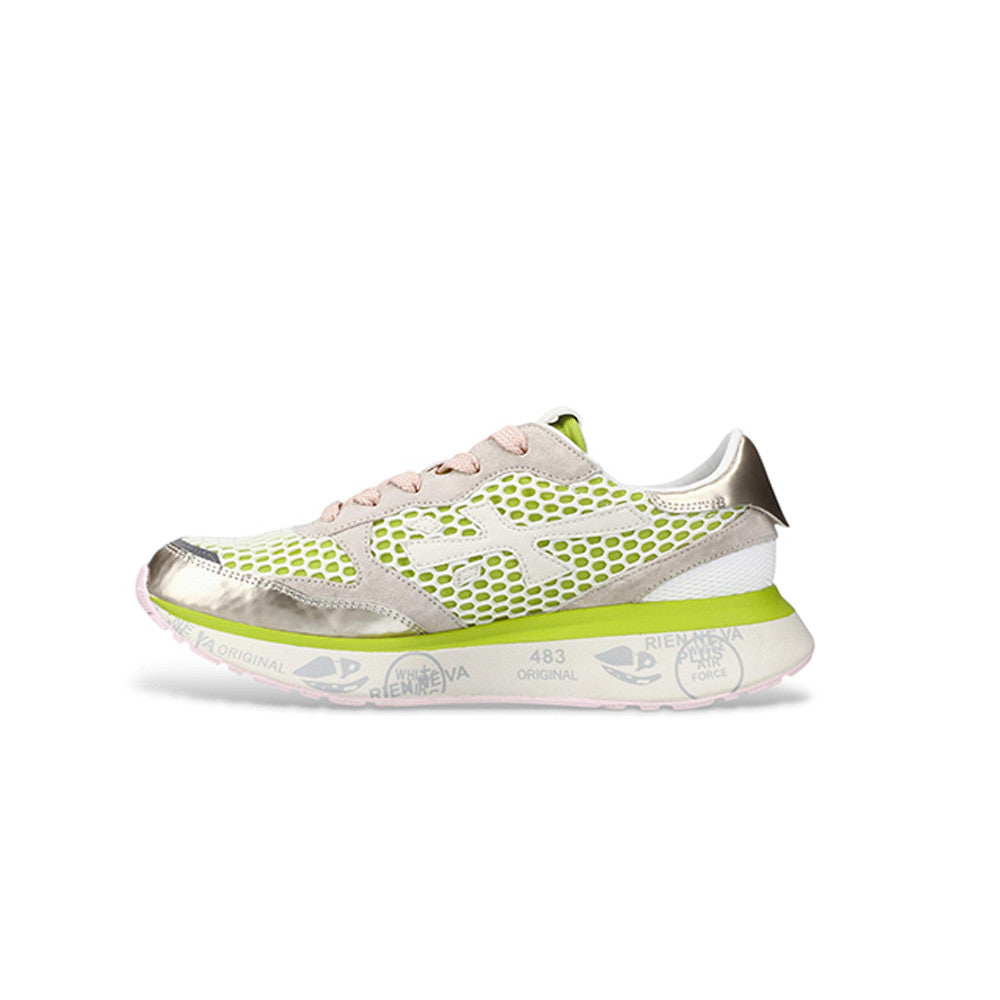 Sneakers Premiata LAURYN 7487 Color Blanco y Lima_9943.jpg