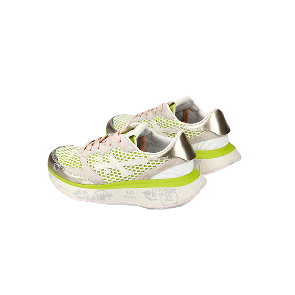 Sneakers Premiata LAURYN 7487 Color Blanco y Lima_9945.jpg