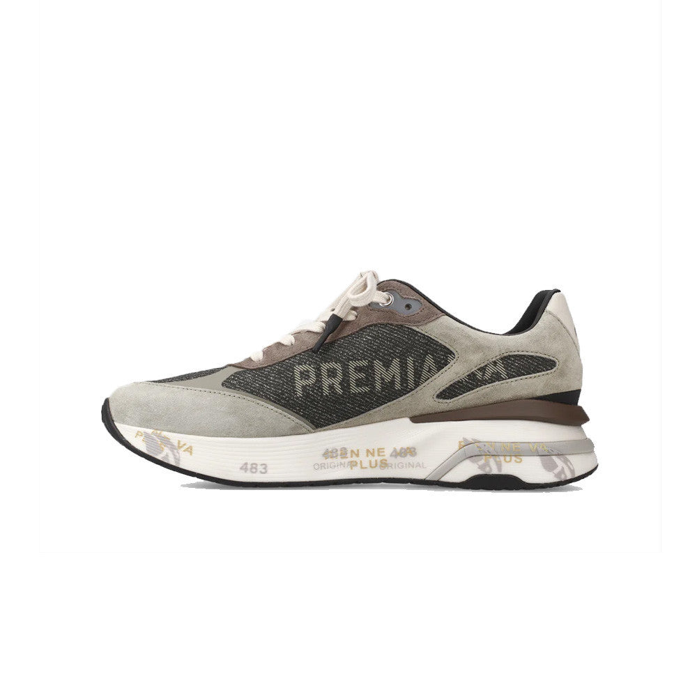 Sneakers Premiata MOERUN 6895 Color Gris y Marrón_5173.jpg