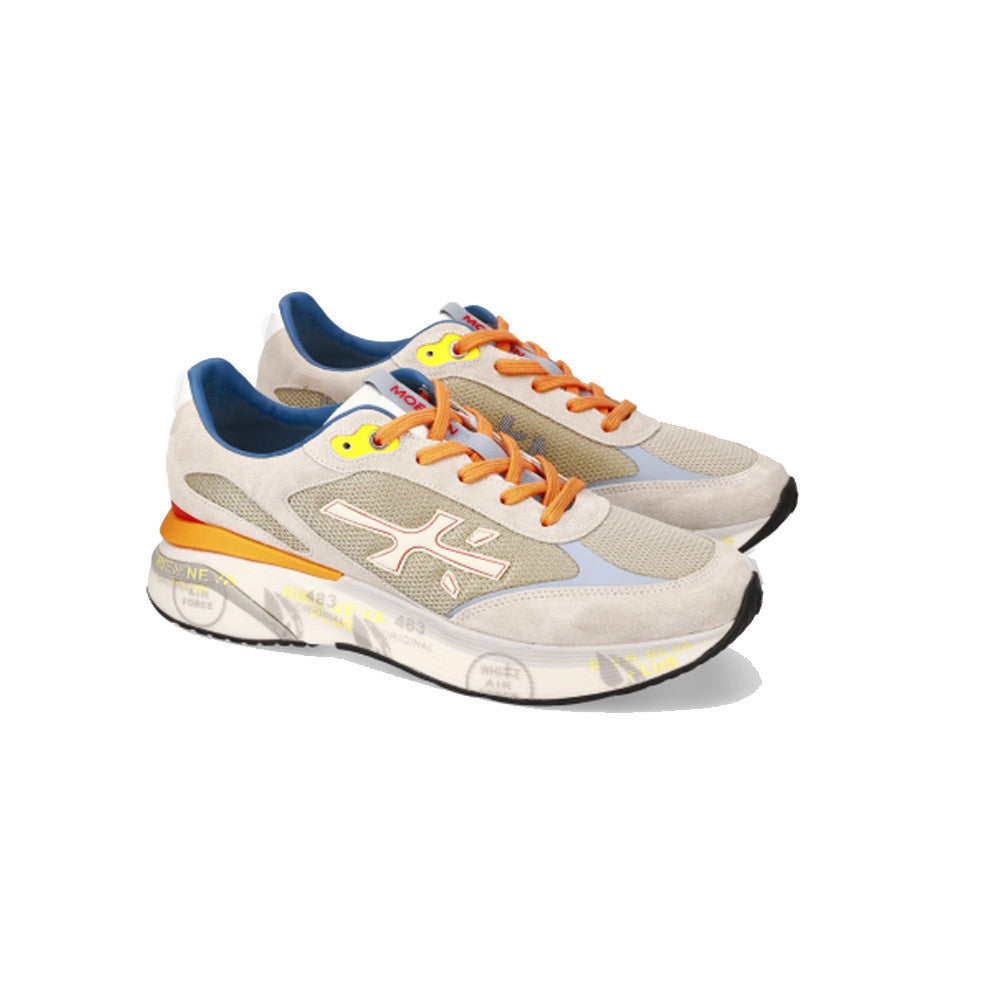 Sneakers Premiata MOERUN 7301 Color Beige y Naranja_5882.jpg