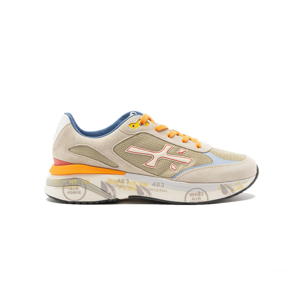 Sneakers Premiata MOERUN 7301 Color Beige y Naranja_5884.jpg