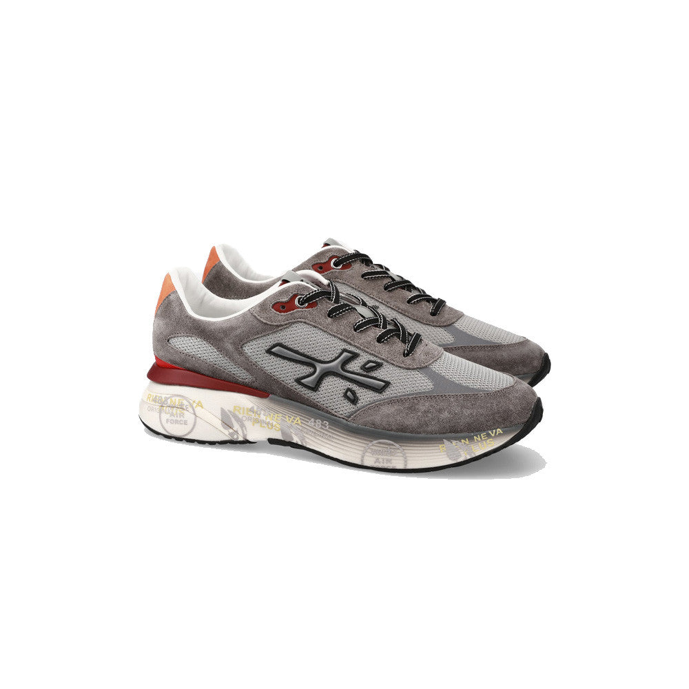 Sneakers Premiata MOERUN 7773 Color Gris y Naranja_7304.jpg