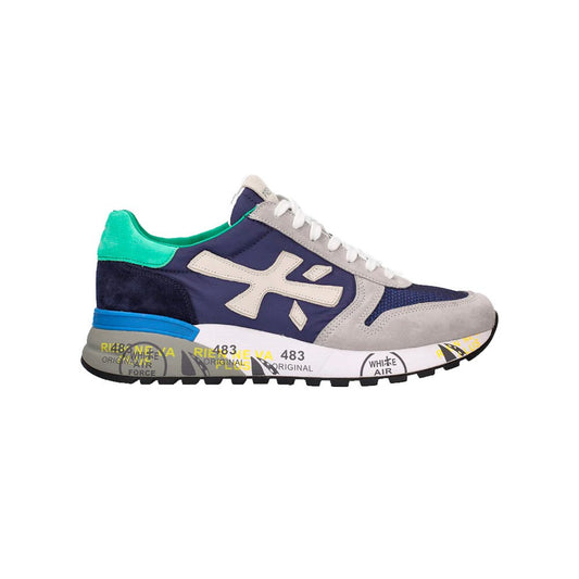 Sneakers Premiata Mick 6165 Color Marino y Verde_2676.jpg