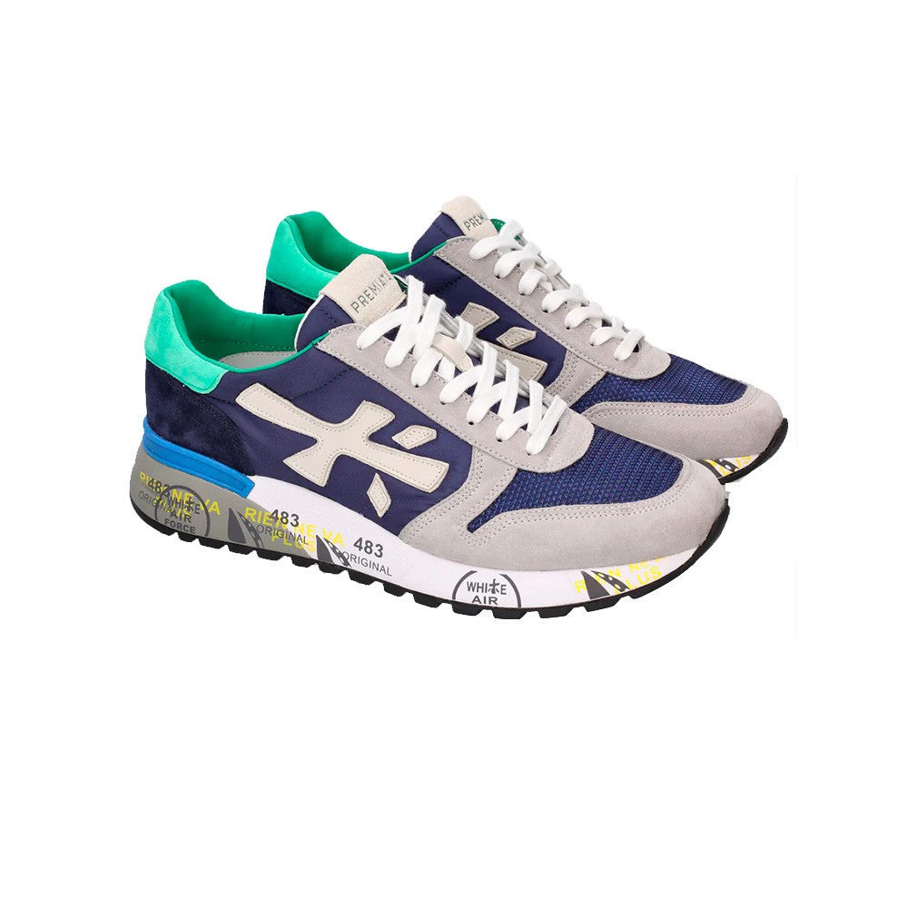 Sneakers Premiata Mick 6165 Color Marino y Verde_2678.jpg