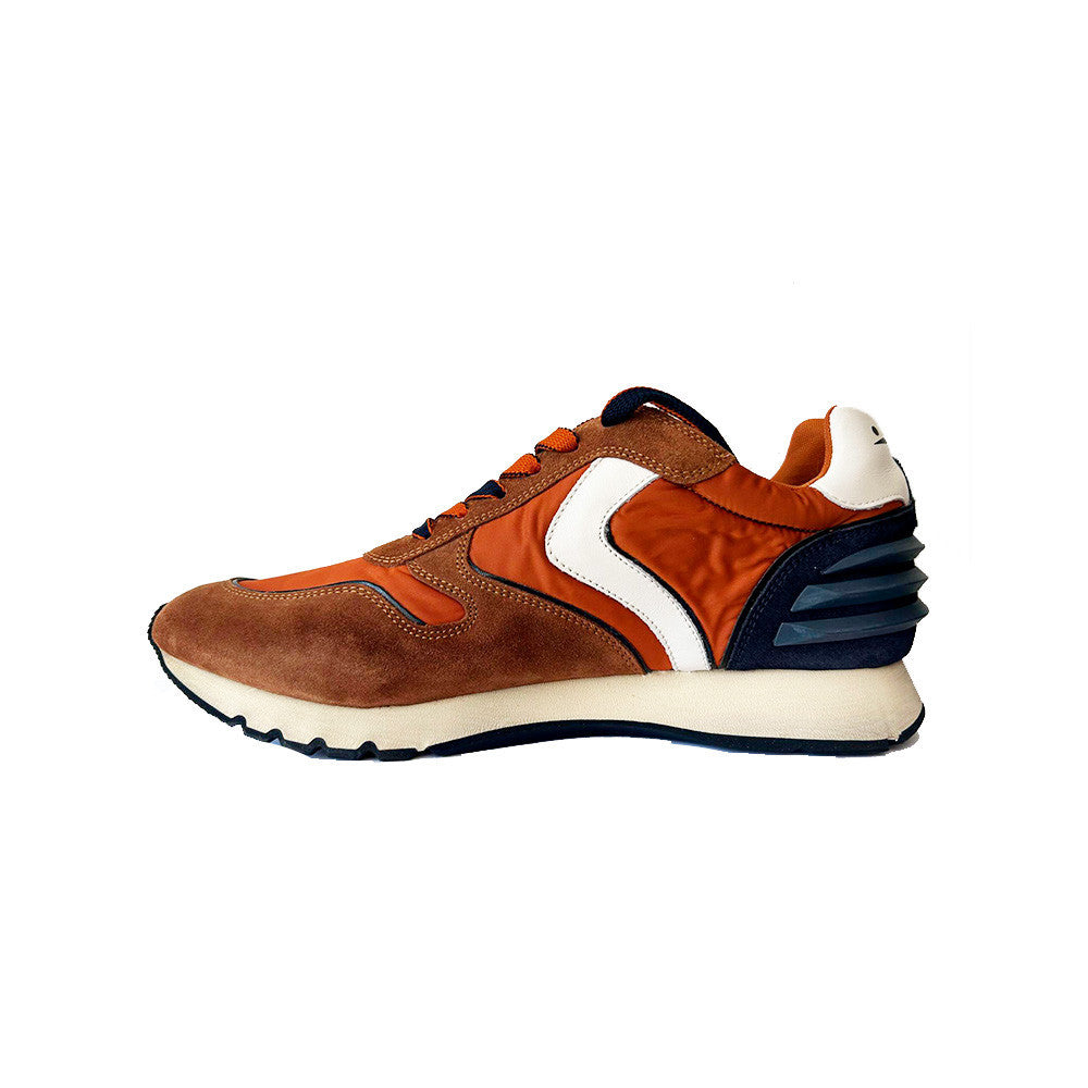 Sneakers Voile Blanche LIAM POWER Color Teja y Marino_4677.jpg