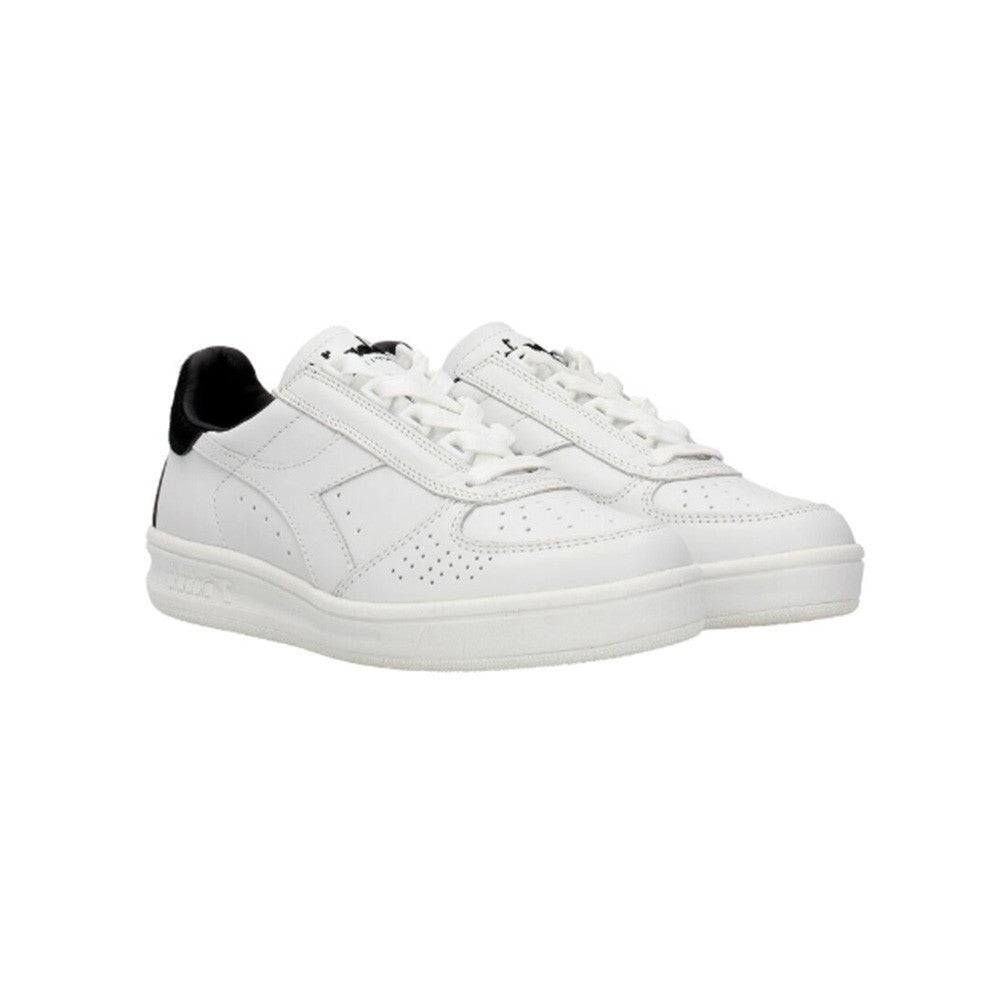 Sneakers de Piel Diadora B.Elite Horsy Used 171433 C0351 Color Blanco_360.jpg