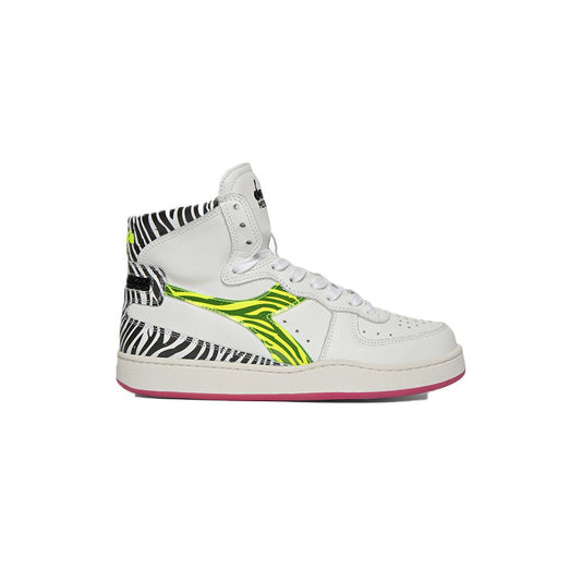 Sneakers de Piel Diadora Heritage 175807 MI BASKET H ANIMALIER W Color Blanco Cebra_559.jpg