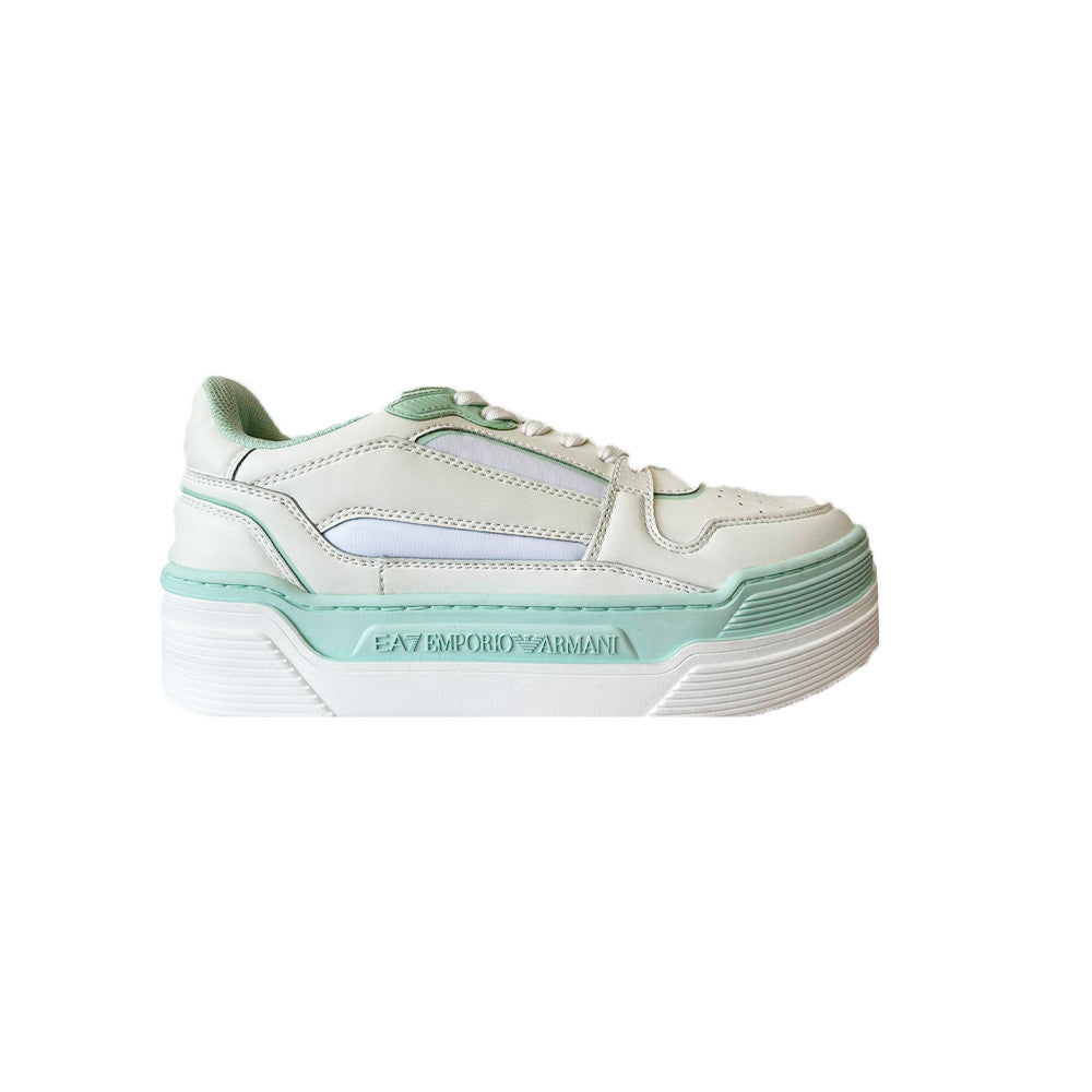 Sneakers de Piel EA7 Emporio Armani X7X010 XK334 T543 Color Blanco y Menta_4863.jpg