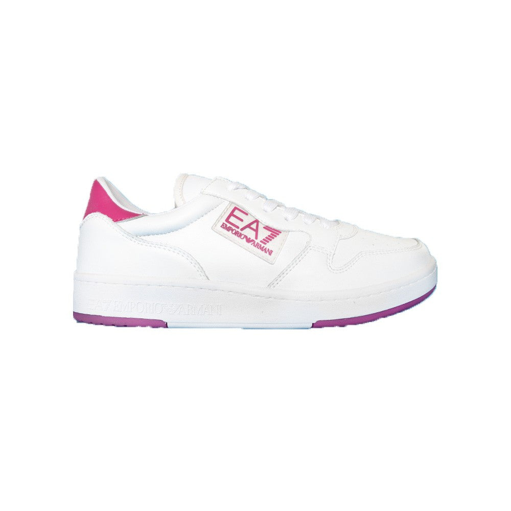 Sneakers de Piel EA7 Emporio Armani X8X086 XK221 Q599 Color Blanco y Fucsia_1523.jpg