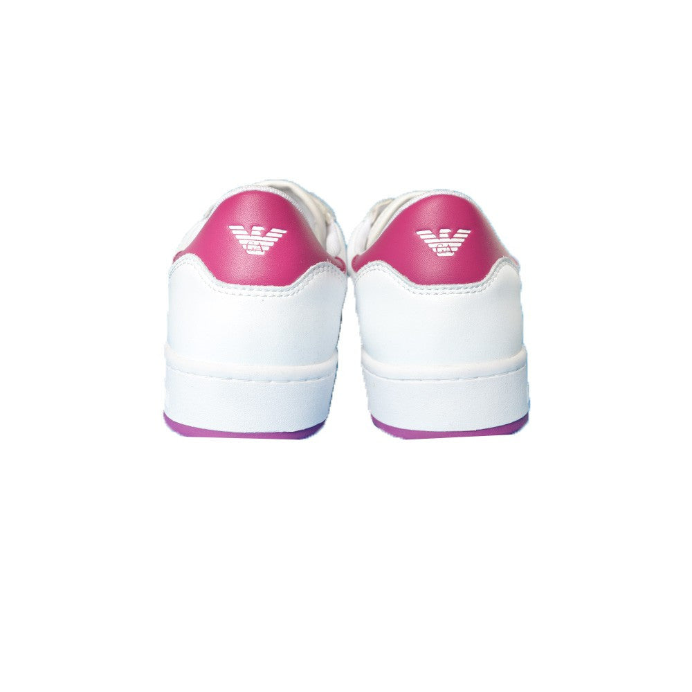Sneakers de Piel EA7 Emporio Armani X8X086 XK221 Q599 Color Blanco y Fucsia_1525.jpg