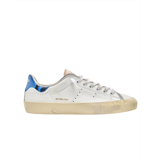 Sneakers de Piel Hidnander STARLESS LOW 116 Color Blanco y Azul_5455.jpg