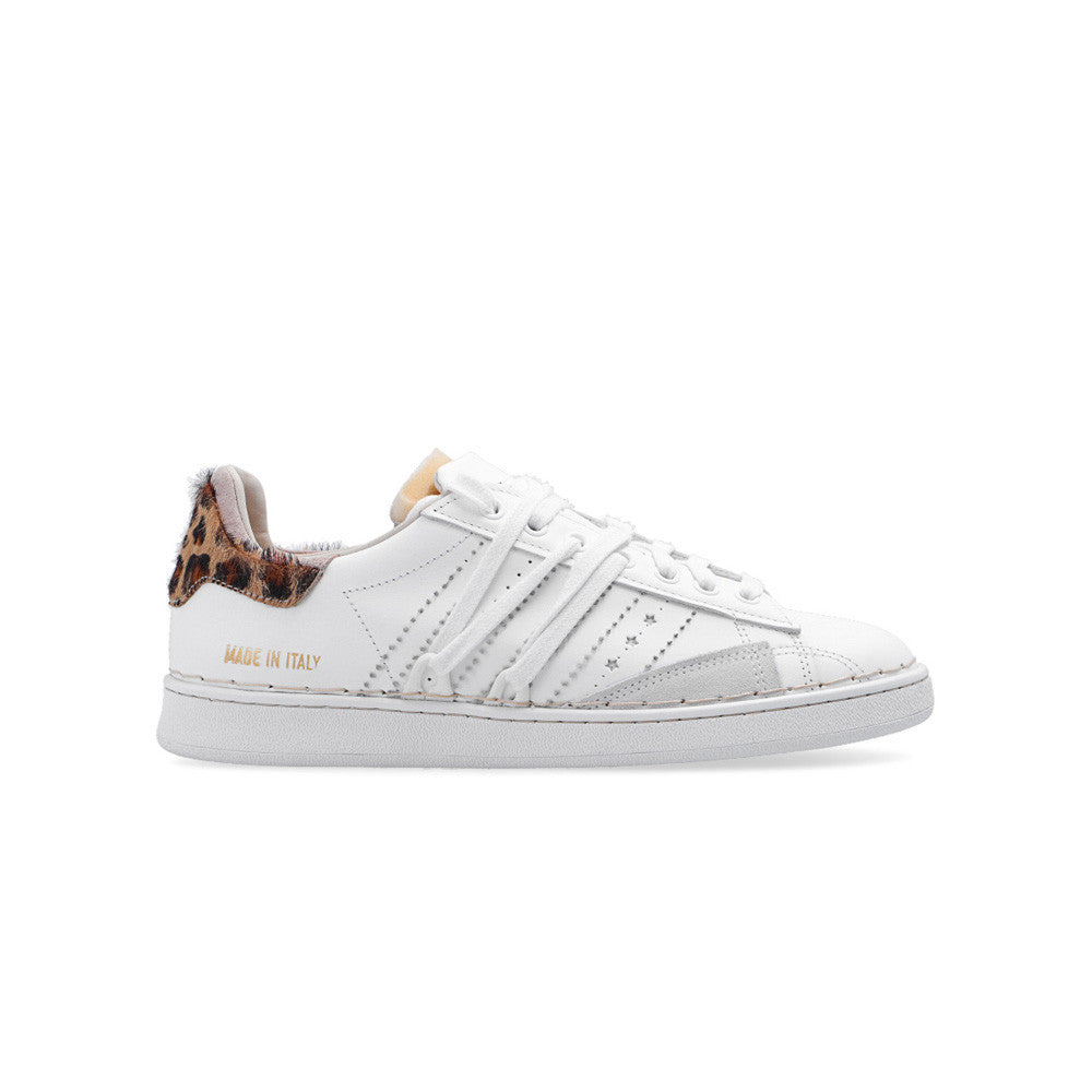 Sneakers de Piel Hidnander STRIPELESS ULTIMATE 062 Color Blanco y Macula_4602.jpg