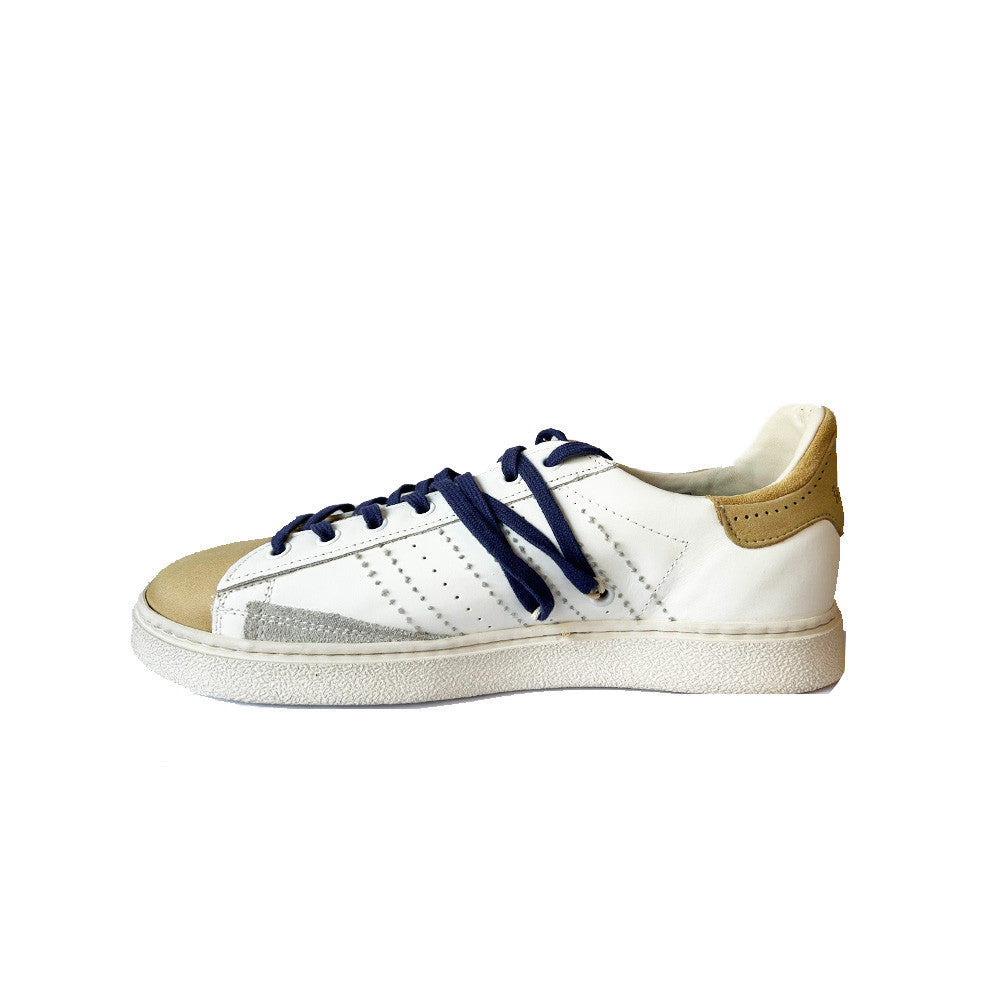 Sneakers de Piel Hidnander STRIPELESS ULTIMATE DUAL 017 Color Blanco y Lila_5461.jpg