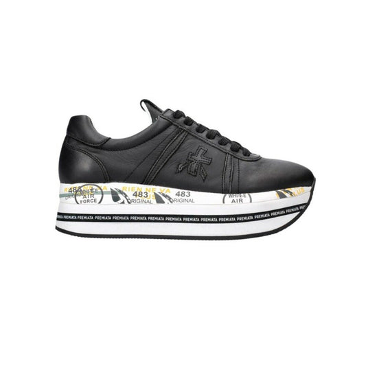 Sneakers de Piel Premiata BETH 3873 Color Negro_2586.jpg