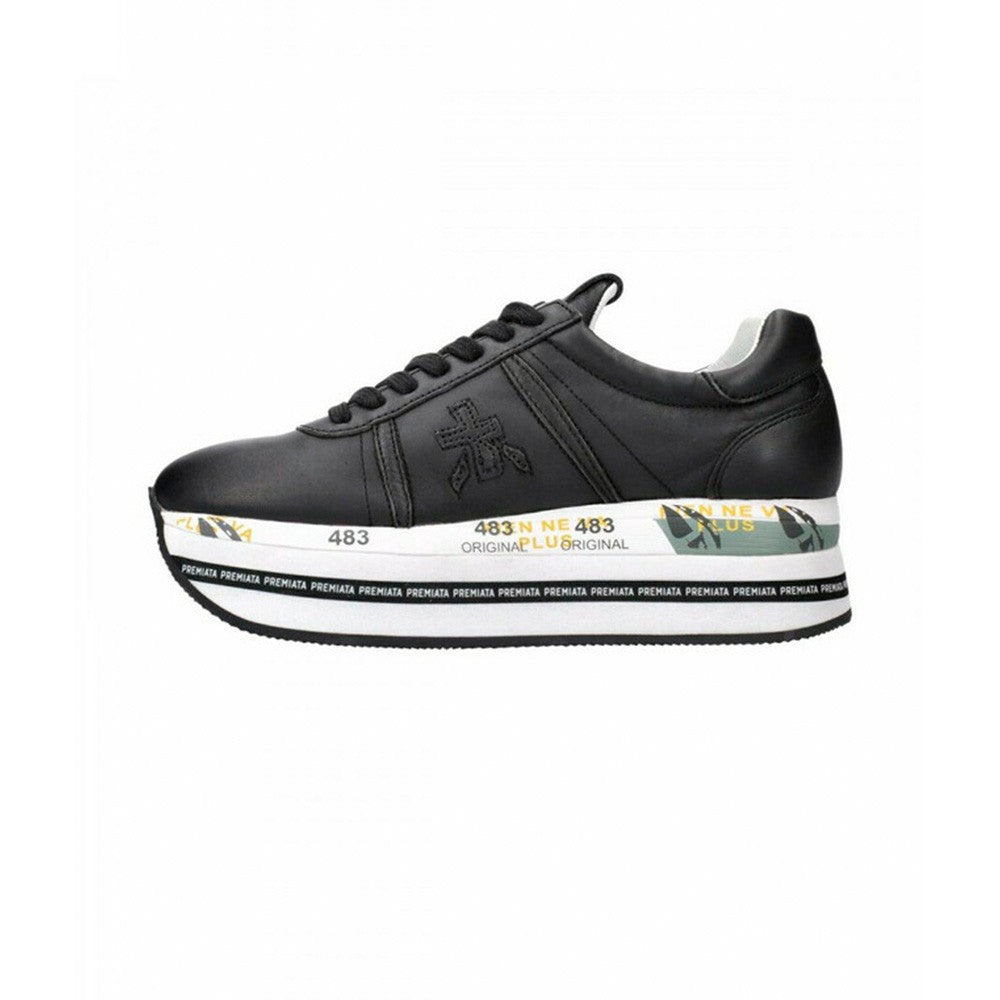 Sneakers de Piel Premiata BETH 3873 Color Negro_2587.jpg