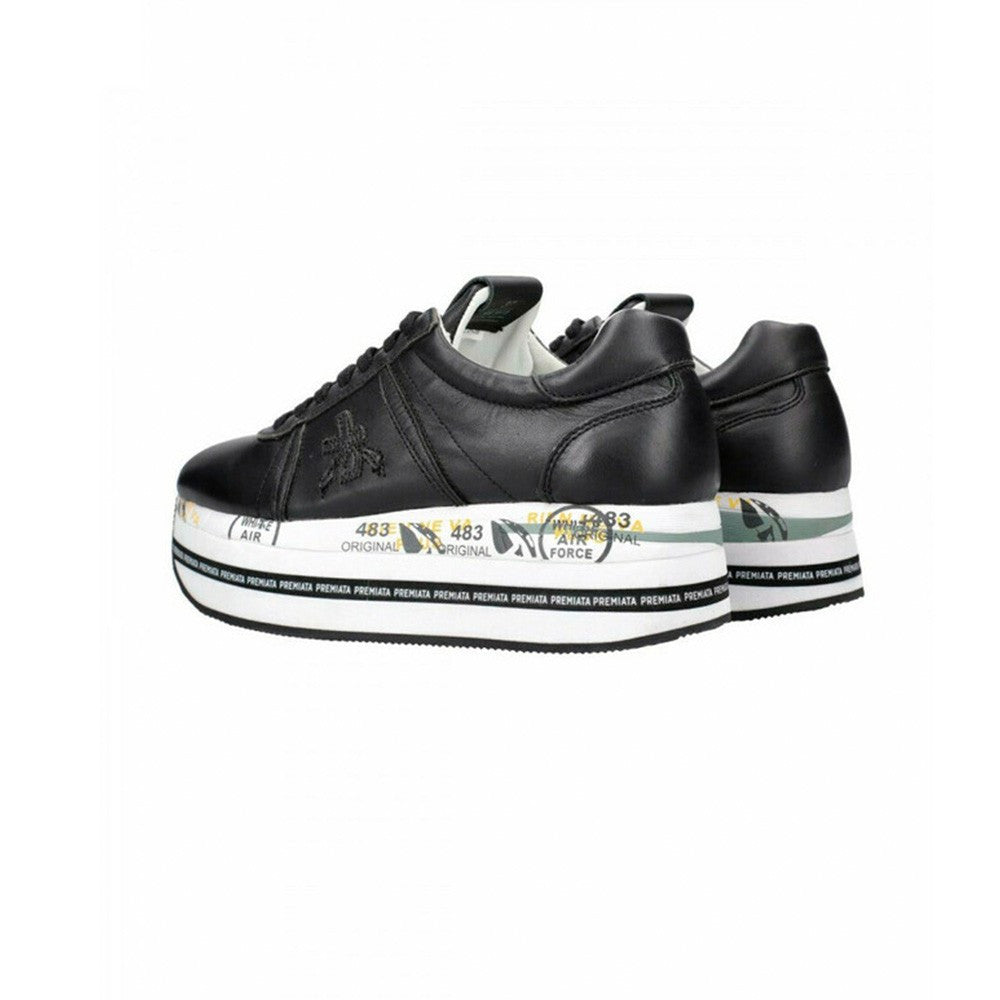 Sneakers de Piel Premiata BETH 3873 Color Negro_2588.jpg