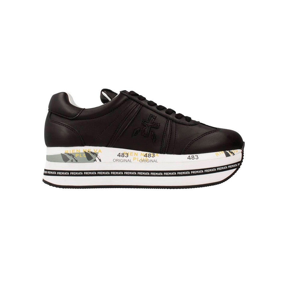 Sneakers de Piel Premiata BETH 4039 Color Negro_2173.jpg