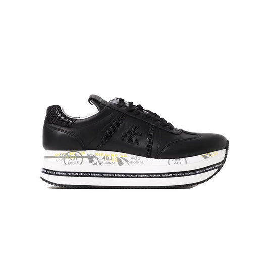 Sneakers de Piel Premiata BETH 7107 Color Negro_5107.jpg