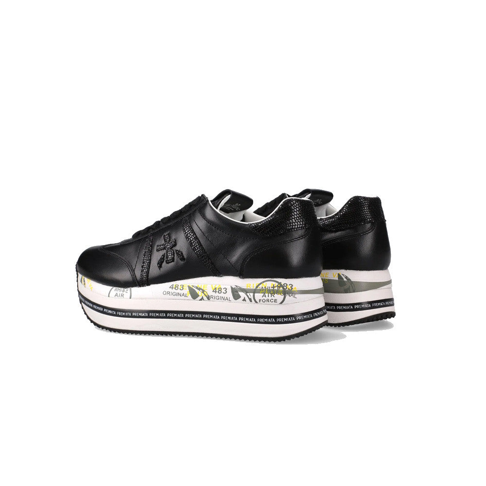 Sneakers de Piel Premiata BETH 7107 Color Negro_7470.jpg