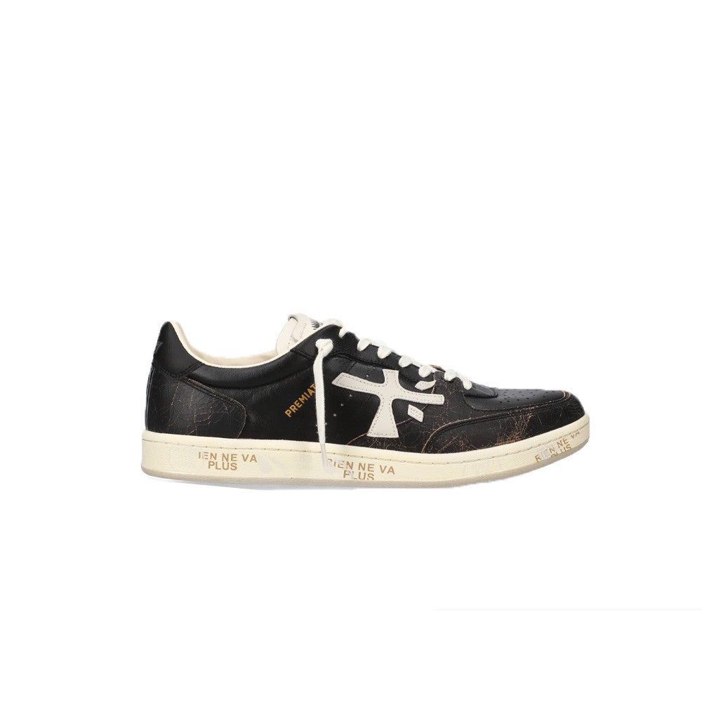 Sneakers de Piel Premiata BSKT CLAY 7265 Color Negro_8339.jpg