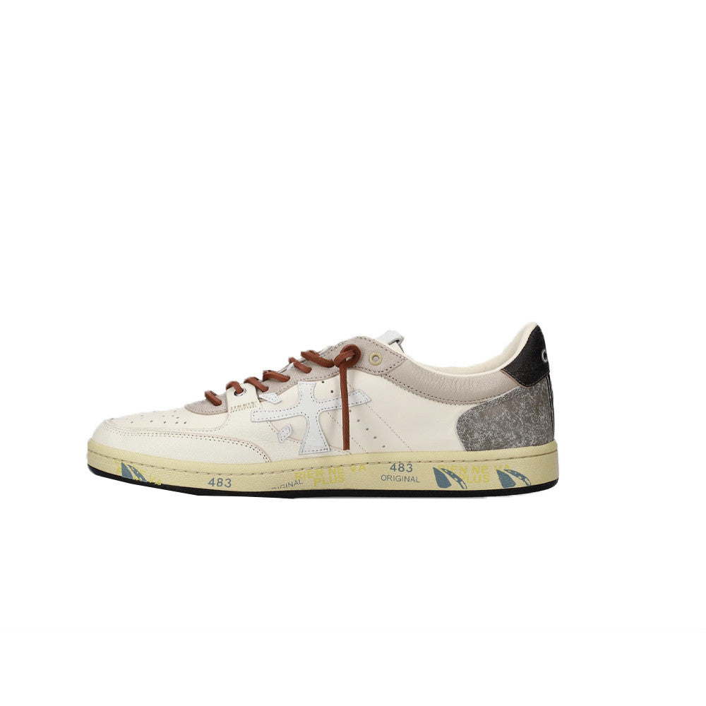 Sneakers de Piel Premiata BSKT CLAY 8163 Color Crudo_9102.jpg