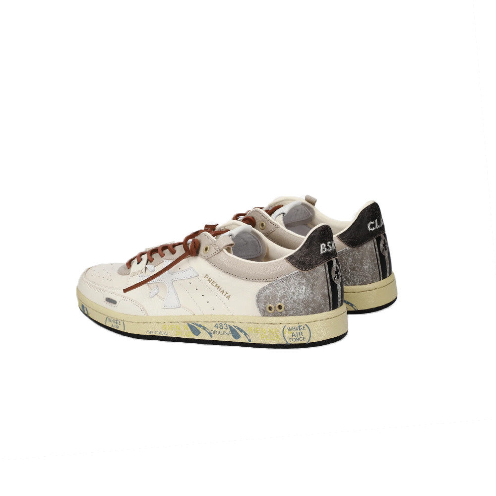 Sneakers de Piel Premiata BSKT CLAY 8163 Color Crudo_9104.jpg