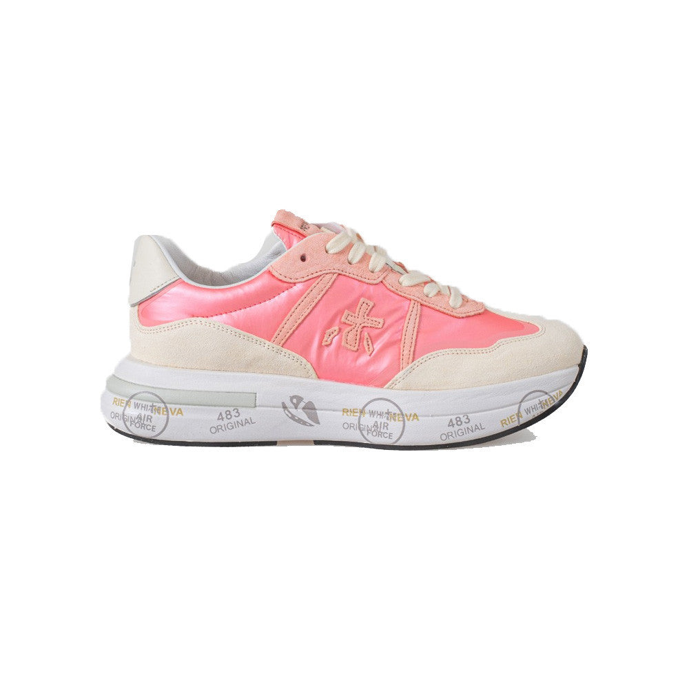 Sneakers de Piel Premiata CASSIE 6718 Color Rosa_4451.jpg