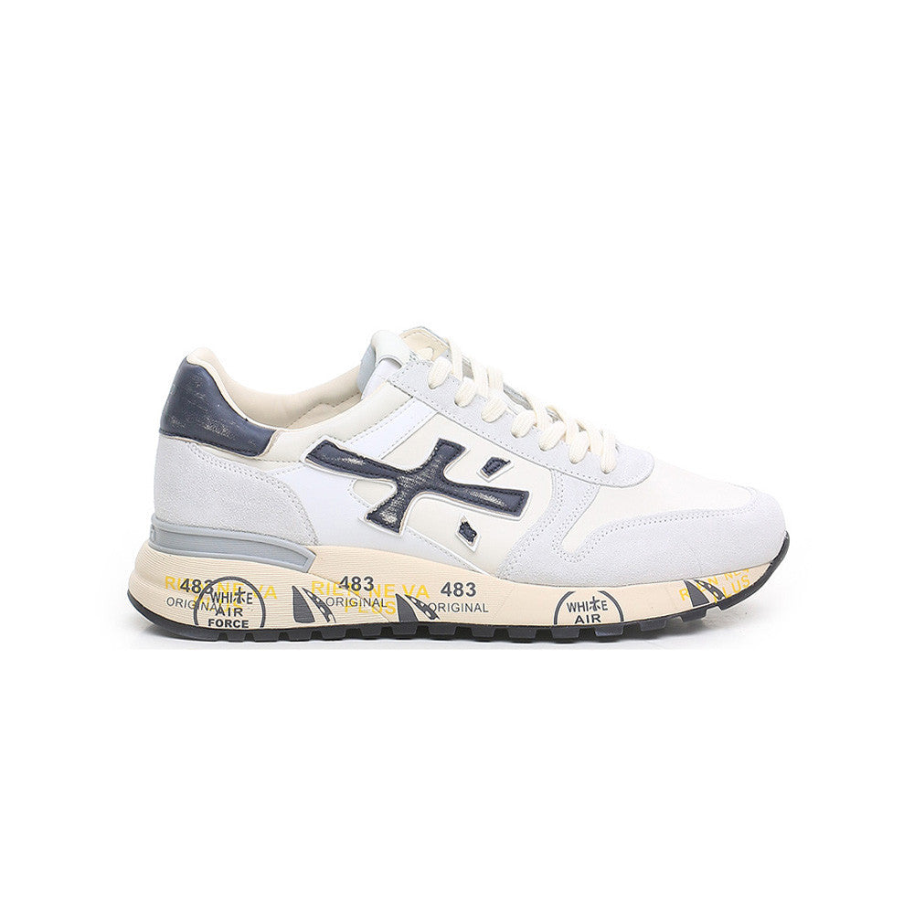 Sneakers de Piel Premiata Mick 6873 Color Blanco y Marino_5118.jpg