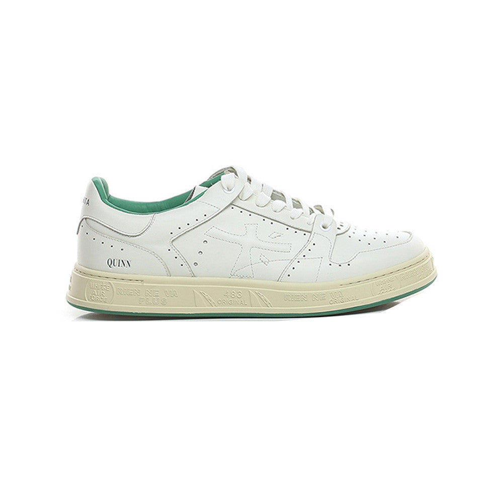 Sneakers de Piel Premiata QUINN 6006 Color Crudo Verde_4532.jpg