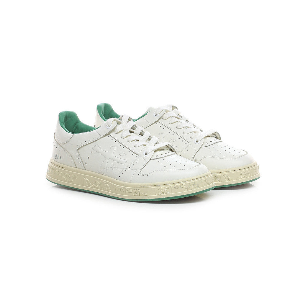Sneakers de Piel Premiata QUINN 6006 Color Crudo Verde_4533.jpg
