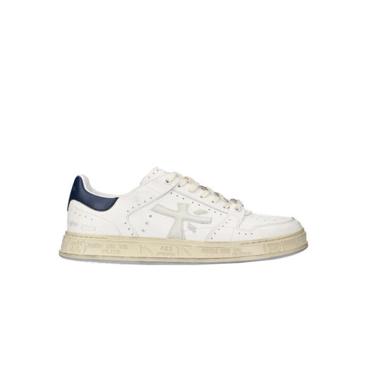 Sneakers de Piel Premiata QUINN 7875 Color Blanco y Marino_10067.jpg