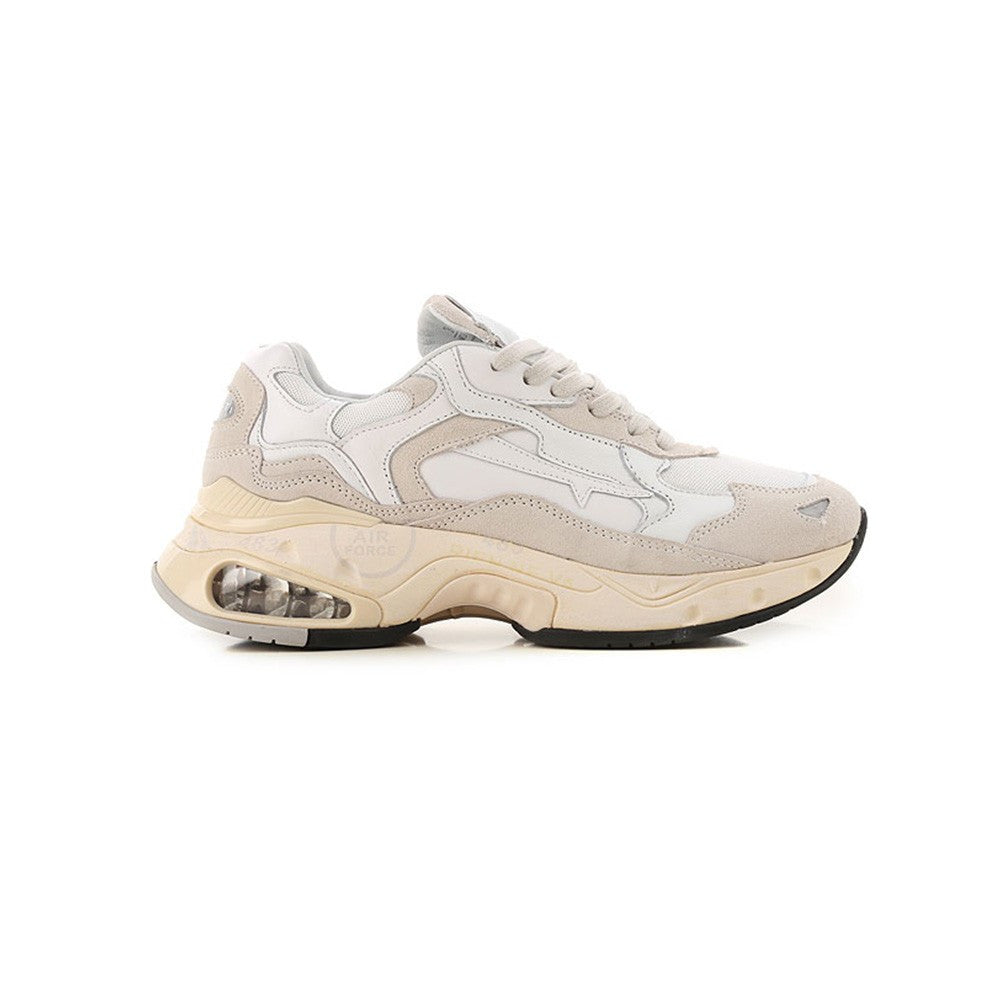 Sneakers de Piel Premiata SHARKYD 0023D Color Blanco_613.jpg