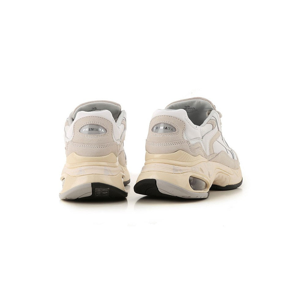 Sneakers de Piel Premiata SHARKYD 0023D Color Blanco_616.jpg