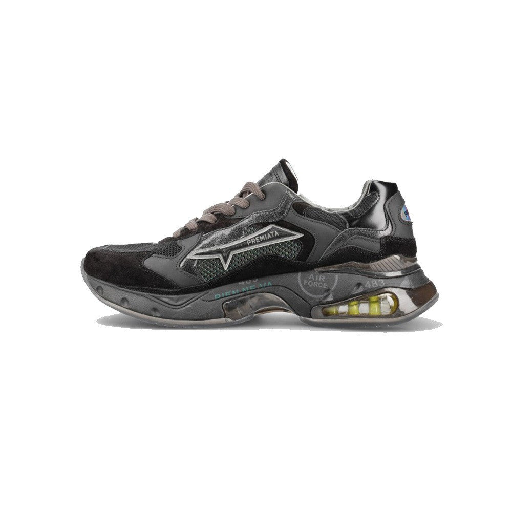 Sneakers de Piel Premiata SHARKYD 068 Color Negro_624.jpg