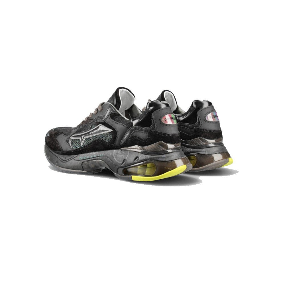 Sneakers de Piel Premiata SHARKYD 068 Color Negro_626.jpg