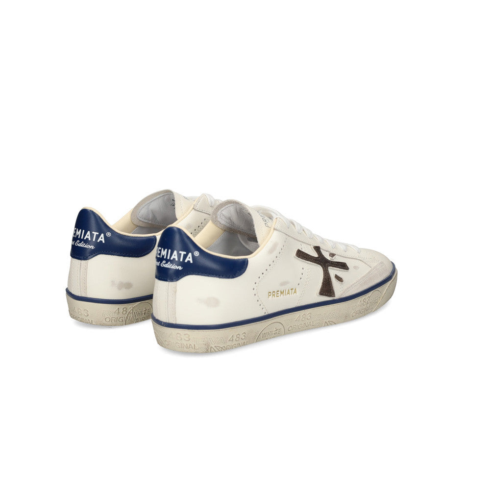Sneakers de Piel Premiata Steven 7503 Color Blanco y Marino_8590.jpg