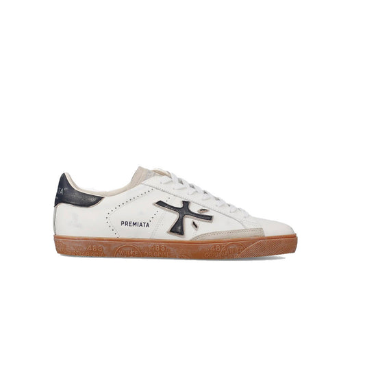 Sneakers de Piel Premiata Timeless Steven 6975 Color Blanco y Negro_7359.jpg