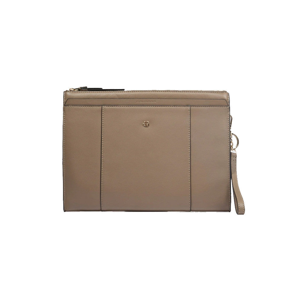 Bolso de Mano de Piel Piquadro AC6368W92/TO Color Topo_5466.jpg