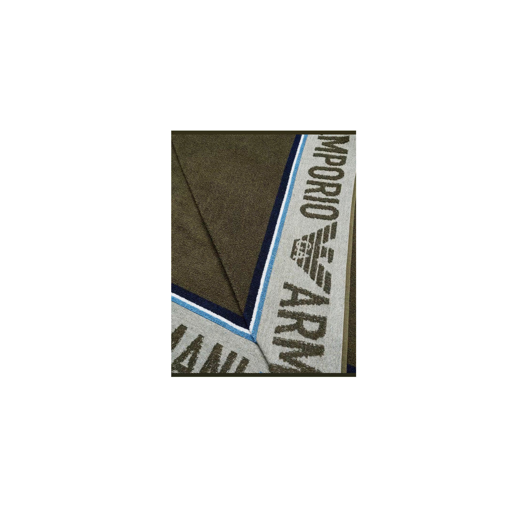 Toalla de Playa EA7 Emporio Armani 231764 4R447 Color Kaki_3432.jpg