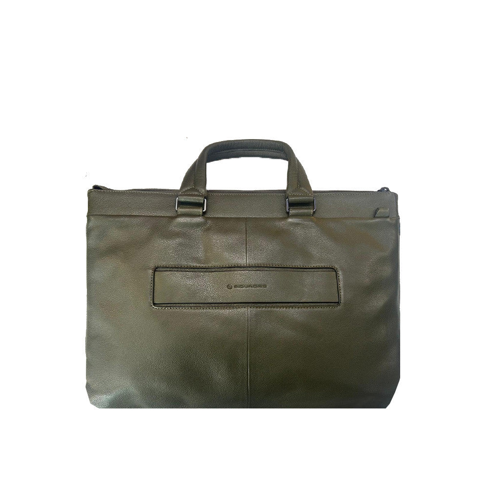 Maletín de Piel Piquadro CA4021W137/VE2 Color Kaki_8500.jpg