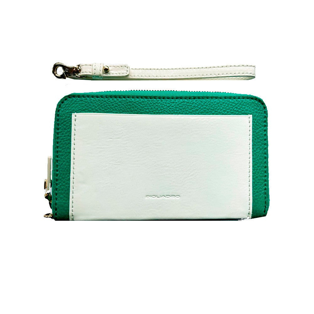 Monedero de Piel Piquadro AC3131SO2/VE Color Blanco y Verde_3224.jpg
