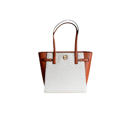 Bolso de Piel Michael Kors Carmen 35S2GNMT3B Color Beige / Vainilla_2598.jpg