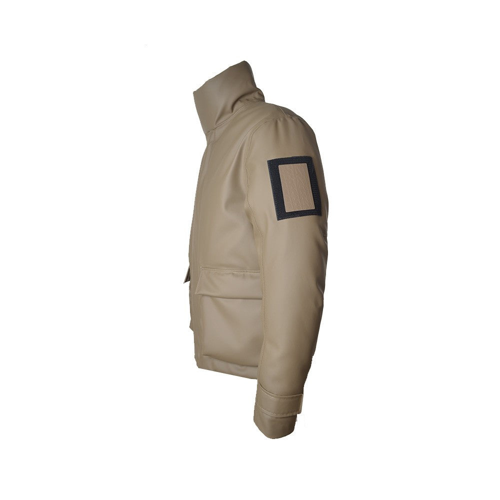 Plumón Impermeable Rains GLACIAL JACKET Color Marrón / Wood_1812.jpg