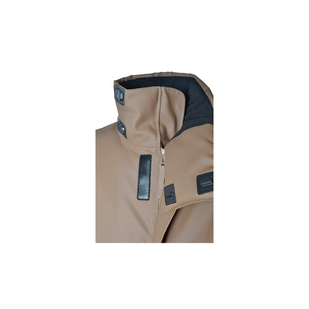 Plumón Impermeable Rains GLACIAL JACKET Color Marrón / Wood_1813.jpg