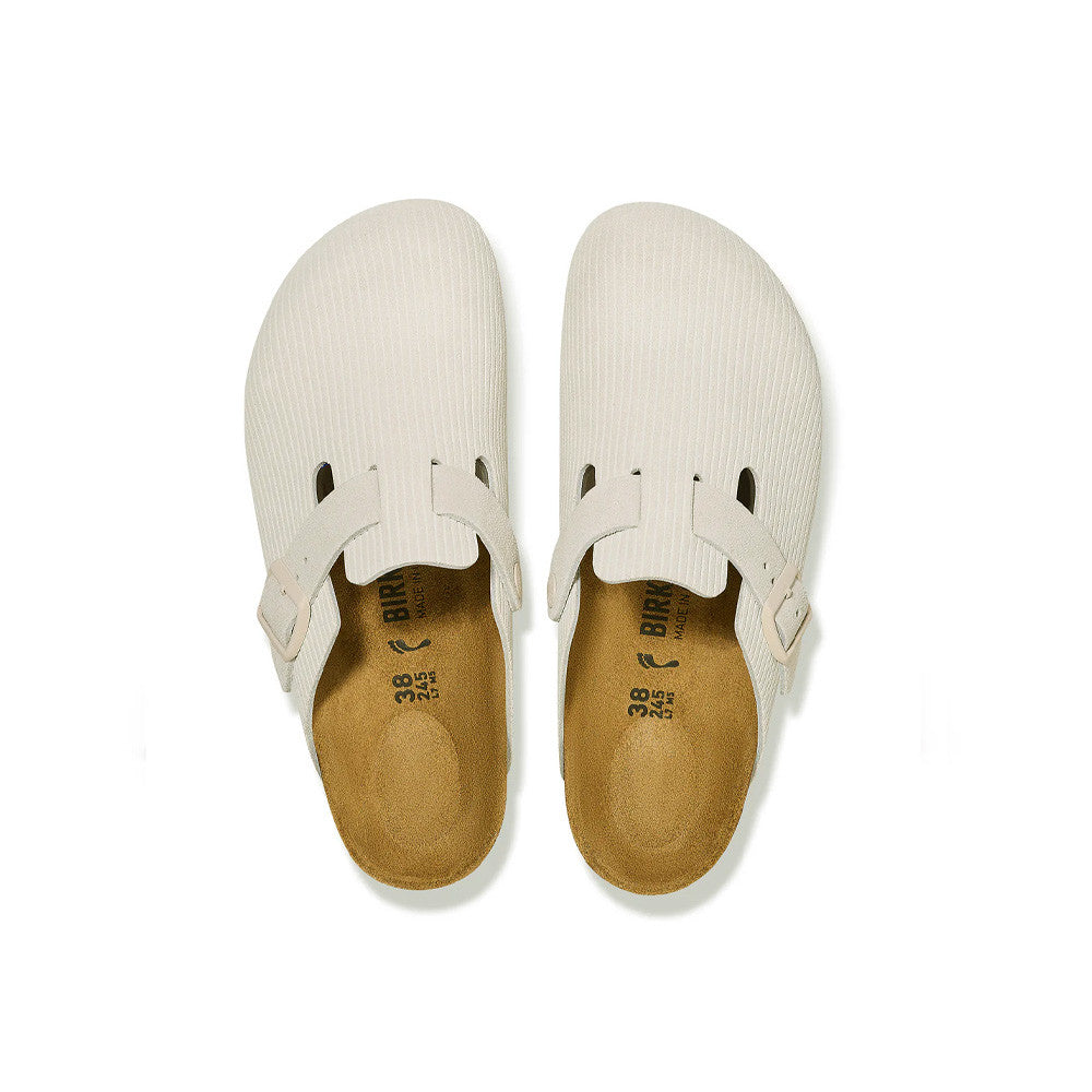 Zueco de Ante Birkenstock Boston BS Color Cordury Antique White_6609.jpg