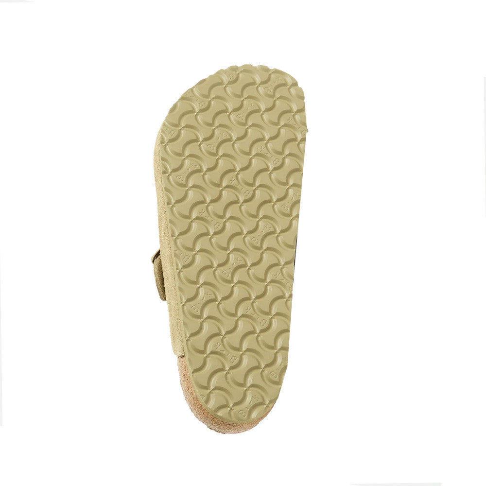 Zueco de Ante Birkenstock Boston BS Color Faded Khaki 1_6634.jpg