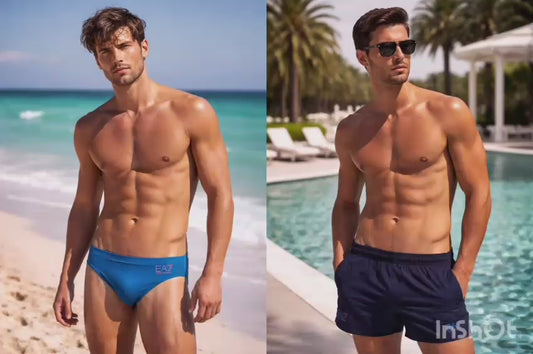 Lote Stock-Mix 1044. De 24 Bañadores de Hombre de EA7 Emporio Armani. Temporada Verano.